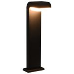 Lampă LED pentru exterior, negru, 9 W, oval GartenMobel Dekor