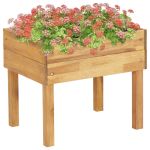 Jardinieră înaltă, 50 x 40 x 45 cm, lemn masiv de acacia GartenMobel Dekor