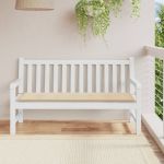 Pernă de bancă de grădină, bej, 150x50x3 cm, textil oxford GartenMobel Dekor