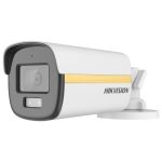 Camera ColorVU Dual Light analog 2MP, lentila 2.8mm, IR 40m, Lumină Albă  40m  Microfon - HIKVISION DS-2CE12DF3T-LFS-2.8mm SafetyGuard Surveillance