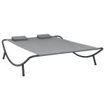 Pat dublu de exterior, antracit, material textil GartenMobel Dekor