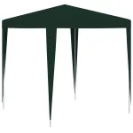 Cort de petrecere profesional, verde, 2 x 2 m GartenMobel Dekor
