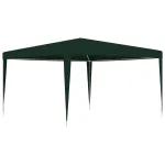Cort de petrecere profesional, verde, 4 x 4 m, 90 g/m²  GartenMobel Dekor