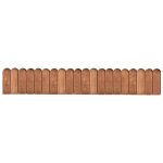 Rolă de bordură, maro, 120 cm, lemn de pin tratat GartenMobel Dekor