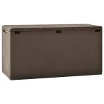 Ladă de depozitare pentru grădină, maro, 114 x 47 x 60 cm GartenMobel Dekor