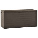 Ladă de depozitare pentru grădină, maro, 116 x 44 x 55 cm GartenMobel Dekor