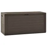 Ladă de depozitare pentru grădină, maro, 116 x 44 x 55 cm GartenMobel Dekor