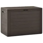 Ladă de depozitare pentru grădină, maro, 78 x 44 x 55 cm GartenMobel Dekor