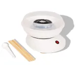 Mașină vată de zahăr 48W albă GartenMobel Dekor