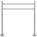 Suport pentru cutie poștală dublă, oțel inoxidabil GartenMobel Dekor