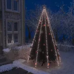 Instalație lumini brad de Crăciun cu 400 LED-uri, 400 cm GartenMobel Dekor