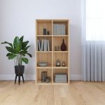 Bibliotecă/Servantă, stejar sonoma, 66x30x130 cm, PAL     GartenMobel Dekor
