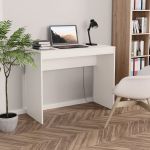 Birou, alb, 90x40x72 cm, lemn prelucrat GartenMobel Dekor