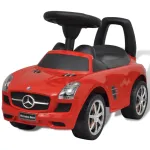 Cars Mașină pentru copii Mercedes Benz, acționare cu piciorul, roșu GartenMobel Dekor