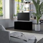 Comodă TV, negru, 80 x 34 x 36 cm, PAL  GartenMobel Dekor