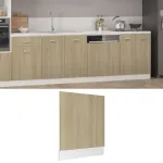 Panou frontal mașină spălat vase stejar sonoma 59,5x3x67 cm PAL GartenMobel Dekor