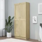 Bibliotecă, stejar Sonoma, 82,5 x 30,5 x 185,5 cm, PAL GartenMobel Dekor