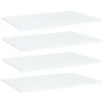 Plăci bibliotecă, 4 buc., alb, 60 x 40 x 1,5 cm, PAL GartenMobel Dekor