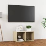 Comodă TV, stejar Sonoma, 72x35x36,5 cm, PAL GartenMobel Dekor