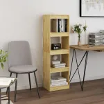 Bibliotecă/Separator cameră, 40x30x135,5 cm, lemn masiv de pin GartenMobel Dekor