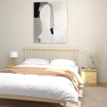 Noptiere, 2 buc., 40x30,5x40 cm, lemn masiv de pin GartenMobel Dekor