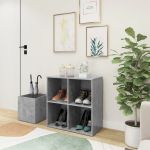 Pantofar de hol, gri beton, 105x35,5x70 cm, PAL  GartenMobel Dekor