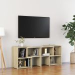 Comodă TV, stejar sonoma, 104x30x52 cm, PAL GartenMobel Dekor