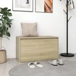 Bancă de hol, stejar sonoma, 80x40x45 cm, PAL GartenMobel Dekor