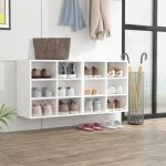 Pantofare, 2 buc., alb, 52,5x30x50 cm GartenMobel Dekor