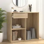 Dulap de cosmetice, stejar sonoma, 80x40x75 cm, lemn prelucrat GartenMobel Dekor