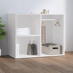 Dulap de dressing, alb, 80x40x65 cm, lemn compozit GartenMobel Dekor