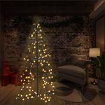 Brad Crăciun conic, 160 LED-uri, interior & exterior, 78x120 cm GartenMobel Dekor