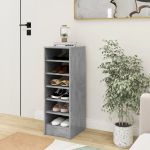 Pantofar, gri beton, 31,5x35x90 cm, PAL GartenMobel Dekor