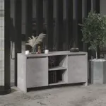 Comodă TV, gri beton, 102x37,5x52,5 cm, PAL  GartenMobel Dekor