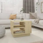 Măsuță de cafea, stejar sonoma, 55x55x43 cm, PAL GartenMobel Dekor