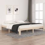 Cadru de pat Super King, 180x200 cm, lemn masiv GartenMobel Dekor