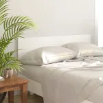 Tăblie de pat, alb, 160x1,5x80 cm, lemn prelucrat GartenMobel Dekor