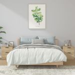 Noptiere, 2 buc., stejar sonoma, lemn prelucrat GartenMobel Dekor