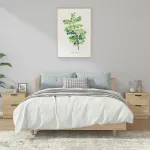 Noptiere, 2 buc., stejar sonoma, lemn prelucrat GartenMobel Dekor