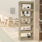 Bibliotecă/Separator cameră, stejar sonoma, 60x30x166 cm, PAL   GartenMobel Dekor
