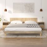 Noptiere, 2 buc., stejar sonoma, 40x35x47 cm GartenMobel Dekor