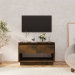 Comodă TV, stejar fumuriu, 70x41x44 cm, PAL GartenMobel Dekor