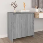 Servantă, stejar sonoma gri, 70x41x75 cm, lemn prelucrat GartenMobel Dekor