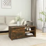 Măsuță de cafea, stejar fumuriu, 102x50x45 cm, lemn prelucrat GartenMobel Dekor