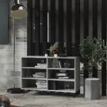 Servantă, gri sonoma, 103,5x35x70 cm, lemn compozit GartenMobel Dekor