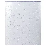 Folie fereastră, 2 buc., mată, model floral, PVC GartenMobel Dekor