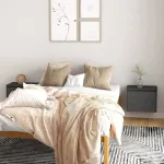 Dulapuri de perete, 2 buc., gri, 45x30x35 cm, lemn masiv de pin GartenMobel Dekor