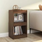 Bibliotecă/Separator cameră, stejar maro, 40x30x72 cm GartenMobel Dekor