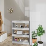 Bibliotecă/Separator de cameră stejar 80x30x103cm lemn compozit GartenMobel Dekor