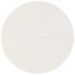Blat de masă, alb, Ø30x2,5 cm, lemn masiv de pin GartenMobel Dekor